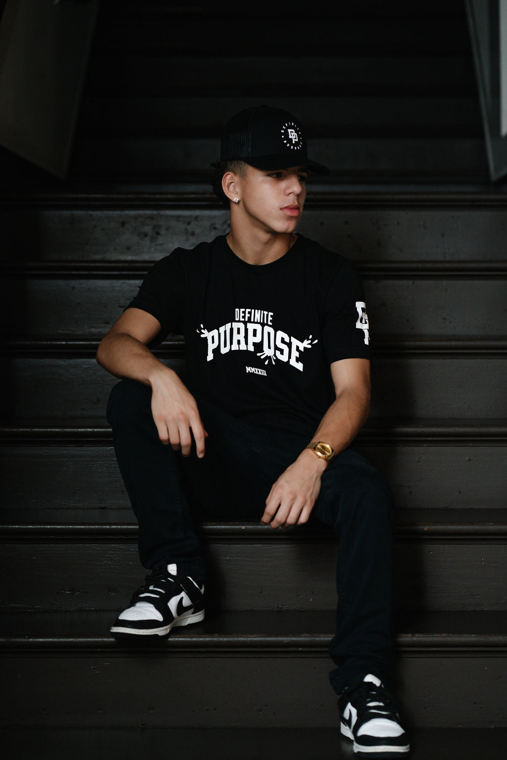 Definite Purpose Classic | Varsity Splash Tee