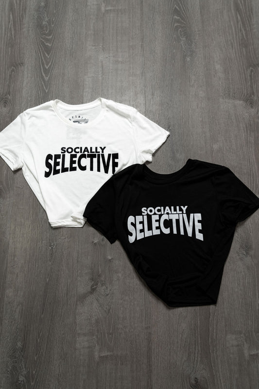 Socially Selective | Women's Crop Top